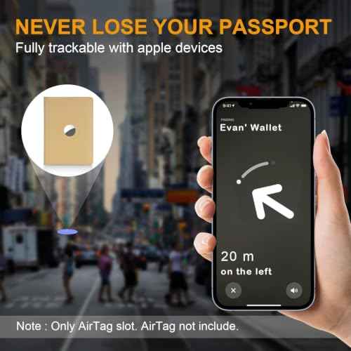 Full Grain Leather Passport Holder Cover for Men and Women Travel