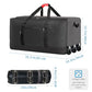 120L Foldable Rolling Duffel Bag with 3 Wheels
