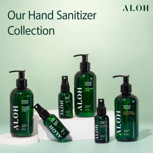 ALŌH Travel Size Hand Sanitizer Spray 3 (6 Fl Oz)