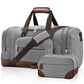50L Canvas Duffle Bag for Travel Weekender Gym Overnight Carry