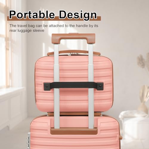 Luggage Set 3 Piece Suitcase Sets with Spinner Wheel (6 Count)