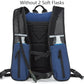 Running Hydration Vest Pack Tactical 3L Water Bladder Backpack Bag for Cycling Marathon Hiking Daypack Men & Women