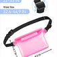 2 Pack Waterproof Fanny Pack Pouch Dry Bag for Phone Passport Purse (2 Count)