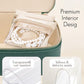 Jewelry Organizers and Storage with Clear 12 Velvet Bags (12 Count)
