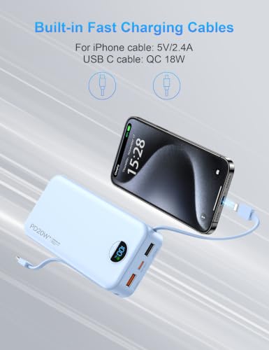 Portable Charger Power Bank 20000mAh PD20W w