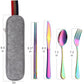Travel Utensils with Case (5 Count)