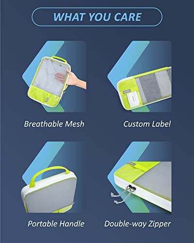 6 Set Compression Packing Cubes (6 Count)