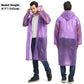 2 Pack Portable EVA Raincoats for Adults