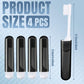 4 Pcs Travel Toothbrush Mini Foldable with Case
