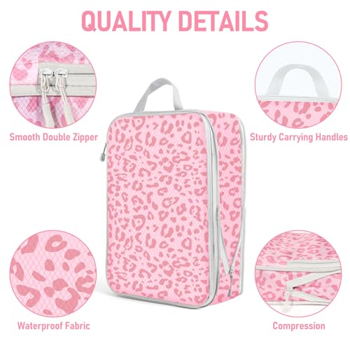 4 Set Compression Packing Cubes For Travel Bags Organizer For Luggage Suitcase Organizer