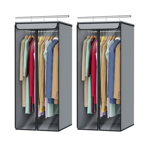 Garment Bags for Hanging Clothes (2 Count)