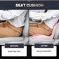 Car Seat Cushion and Lumbar Support Pillow One Piece