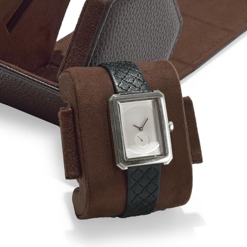 Single Watch Box Brown Hexagonal