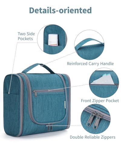 Hanging Toiletry Bag for Women Travel Makeup Bag Organizer Toiletries Bag Men for Cosmetics Essentials Accessories