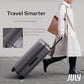 Checked Expandable Suitcase