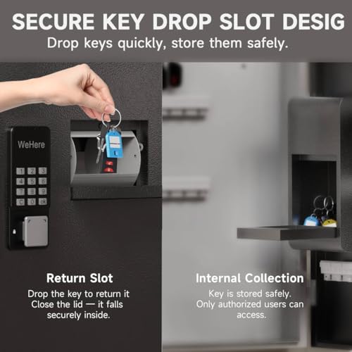104 Key Lock Box with Key Drop Slot
