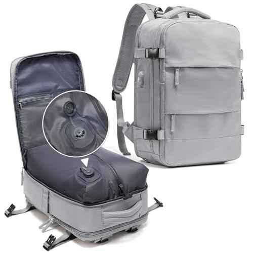 Vacuum Backpack Travel with Pump