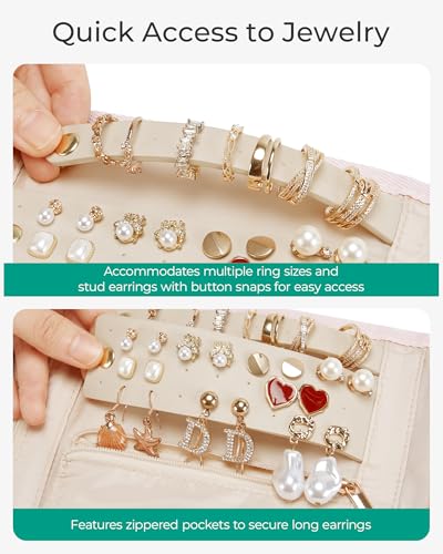 Travel Jewelry Organizer Case (7.04 Ounce)