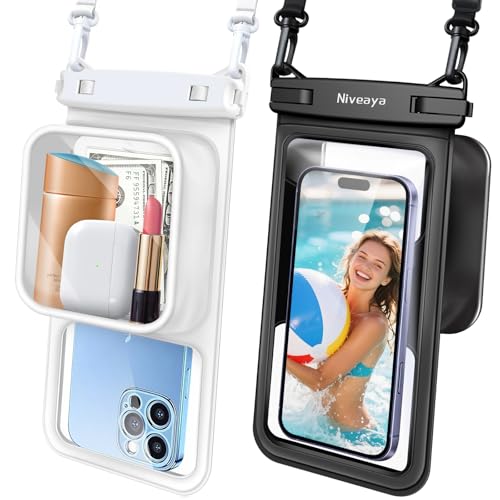 Floatable Floating Waterproof Phone Pouch 2 Pack (2 Count)