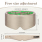 100% Mulberry Silk Sleep Mask Eye Mask for Women Man with Adjustable Band