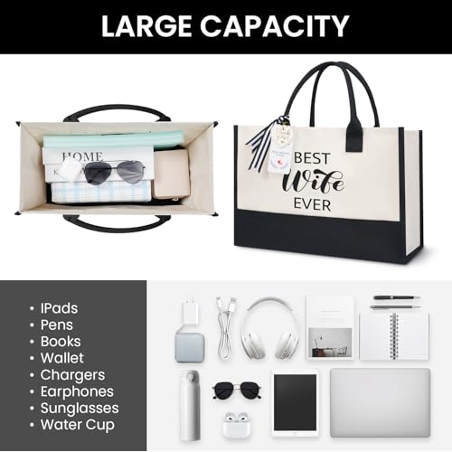 Initial Tote Bag