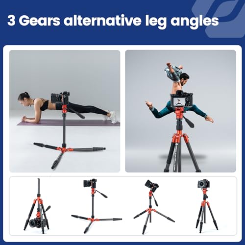 59" Carbon Fiber Travel Tripod