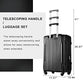 Luggage Sets of 2 Suitcases With Wheels