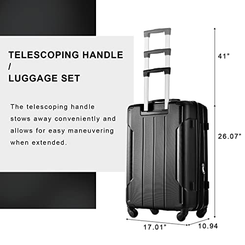 Luggage Sets of 2 Suitcases With Wheels
