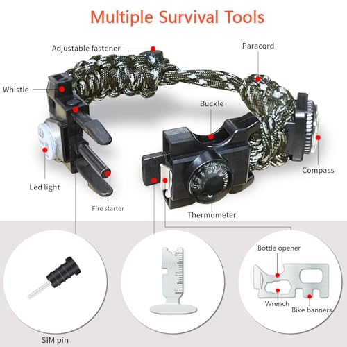 20 in 1 Paracord Bracelet