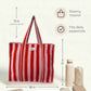 100% Cotton Quilted Tote Bag For Women