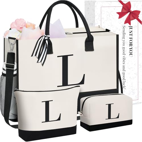 Initial Tote Bag