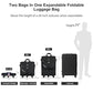 Expandable Luggage Bags for Travel Collapsible Suitcase with Wheels