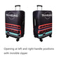 Travel Luggage Cover Suitcase Cover Protector Skins 18