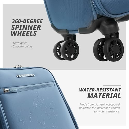 Underseat Carry On Luggage with Wheels
