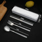 Travel Utensils with Case (4 Count)