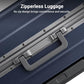 Zipperless Large Suitcase with Wheels Checked Luggage 28 Inch