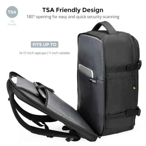 Design Travel Laptop Backpack 43l with USB Charging Port