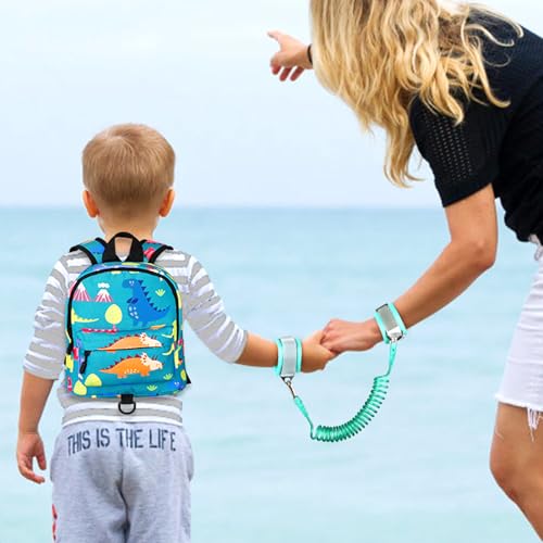 Toddler Backpack Leash with Anti Lost Wrist Link