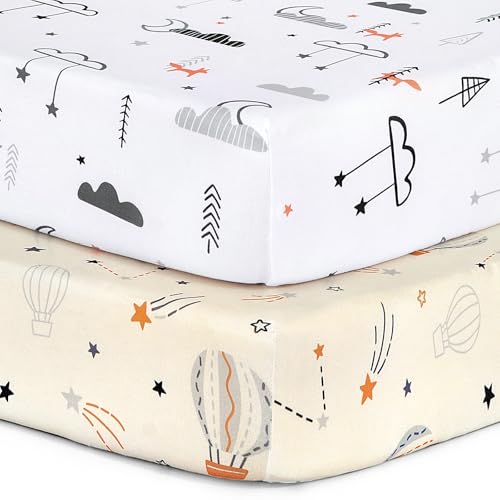 Baby Fitted Crib Sheets (2 Count)