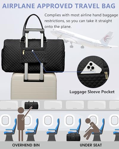 Women Weekender Travel Duffle Bag