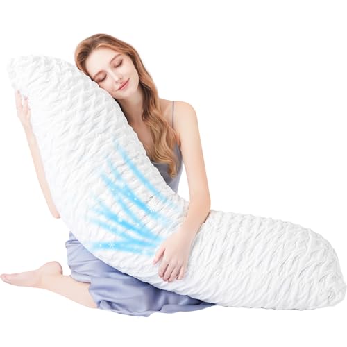 Body Pillow for Side Sleeper with Neck and Shoulder Pain