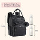 Leather Diaper Bag Backpack