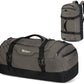 Large Convertible Duffel Weekender Gym Backpack Grey 65L