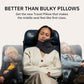 Pillow Scientifically Proven Neck Support Travel Pillow for Airplanes
