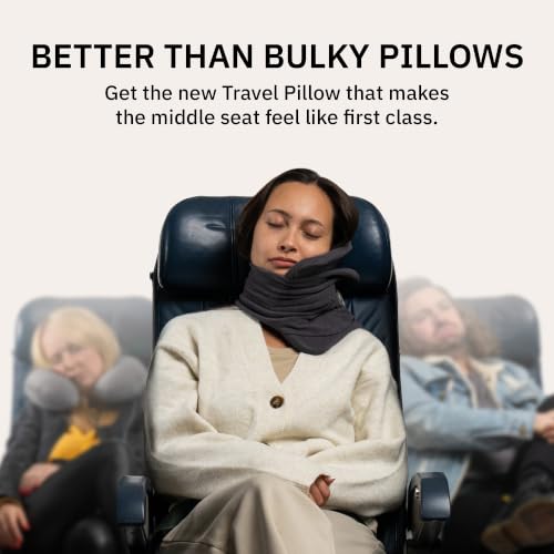 Pillow Scientifically Proven Neck Support Travel Pillow for Airplanes
