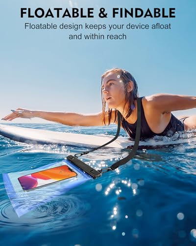 Large Waterproof Phone Pouch Floating