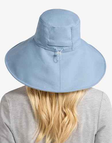 Women's Ultra Wide Cotton Linen Hat UPF 50+