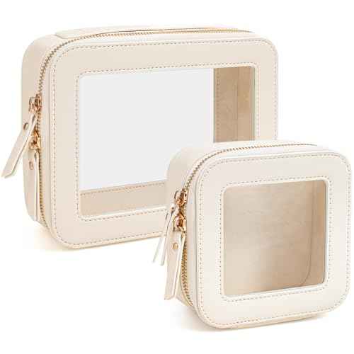 Travel Clear Makeup Bag Set