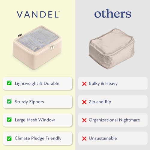 TSA Friendly Packing Cubes for Carry On (4 Count)