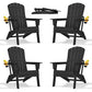 Folding Adirondack Chairs Set of 4
